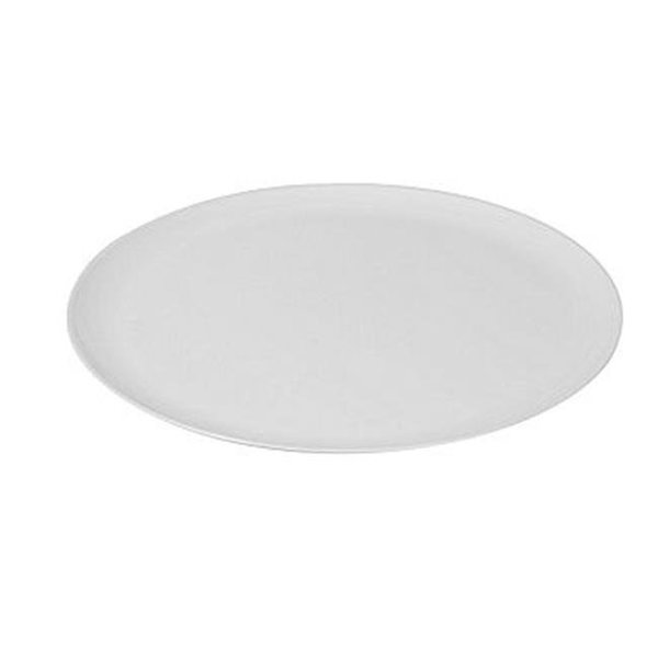 Fineline Settings Fineline Settings 8201-WH White Classic 12" Round Tray 8201-WH